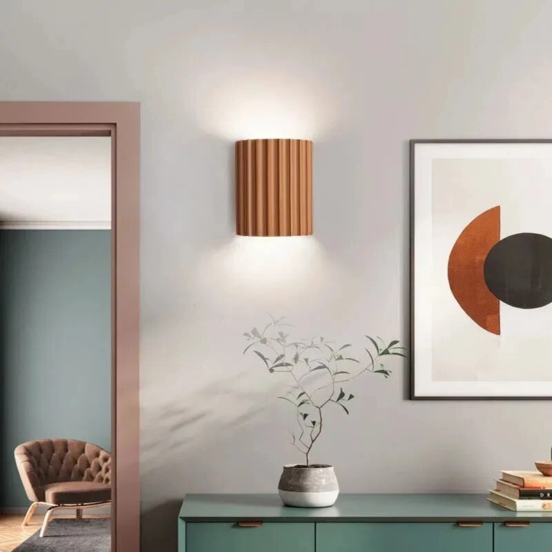 Modern Resin Wall Lamp – Stylish Decorative Lighting for Living Room, Bedroom & Hallway