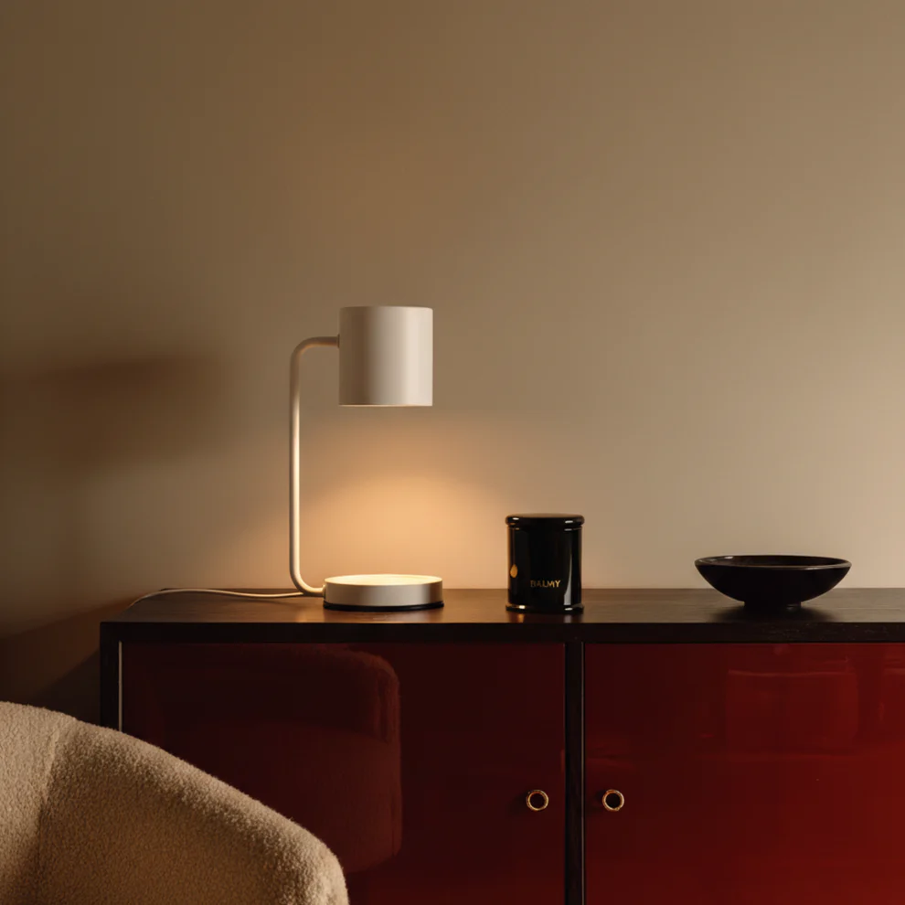 Electric Candle Warmer Lamp with Lampshade – Fragrance Light for Home