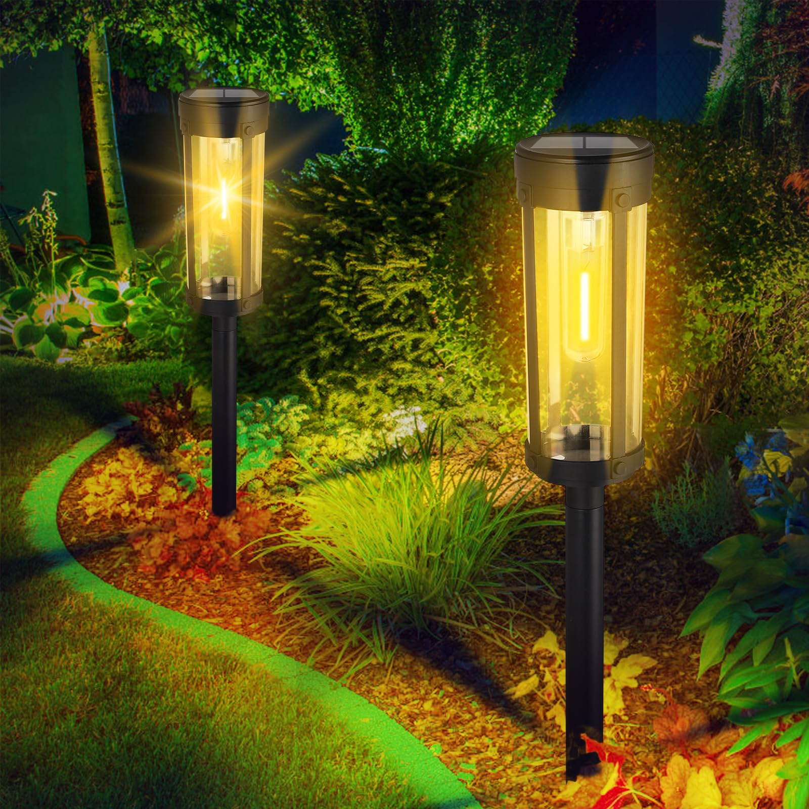 Solar Pathway Lights | Waterproof, Energy-Efficient & Automatic