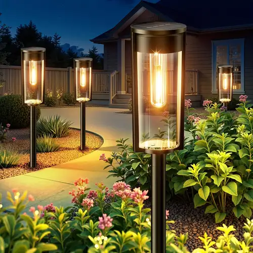 Solar Pathway Lights | Waterproof, Energy-Efficient & Automatic