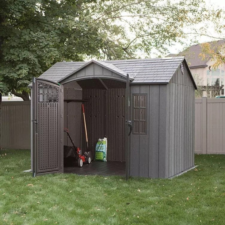 Lifetime 10ft x 8ft Rough Cut Outdoor Storage Shed