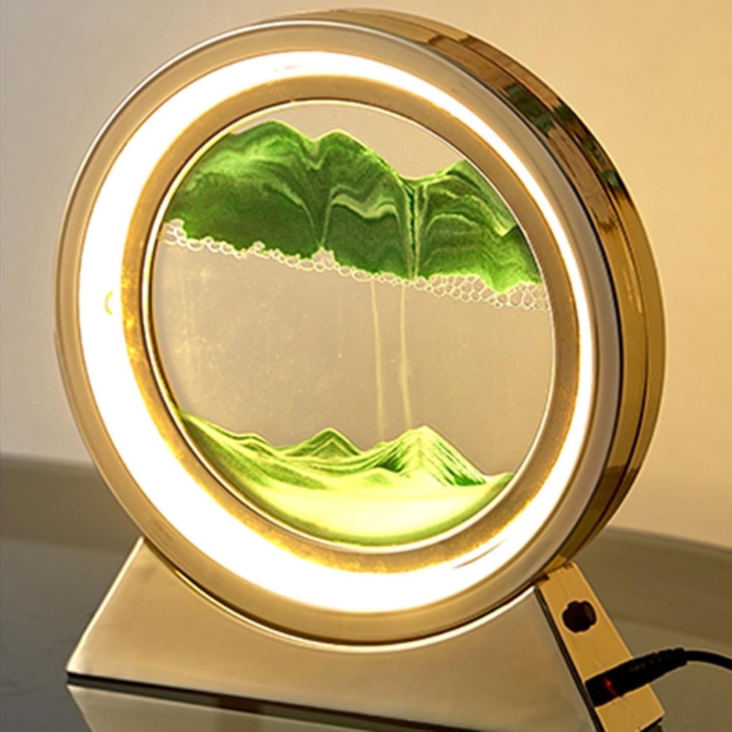 3D Quicksand LED Table Lamp - 1