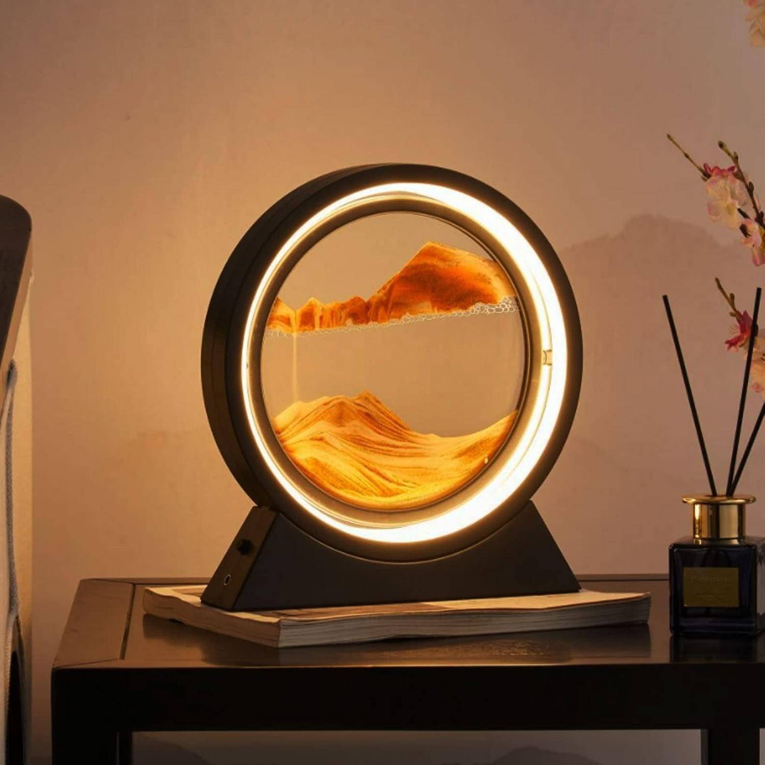 3D Quicksand LED Table Lamp - 6