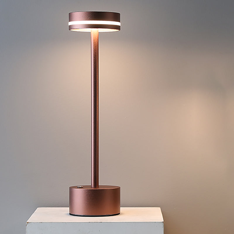 Modern Wireless LED Table Lamp – Dimmable Lighting for Indoor and Outdoor Atmosphere