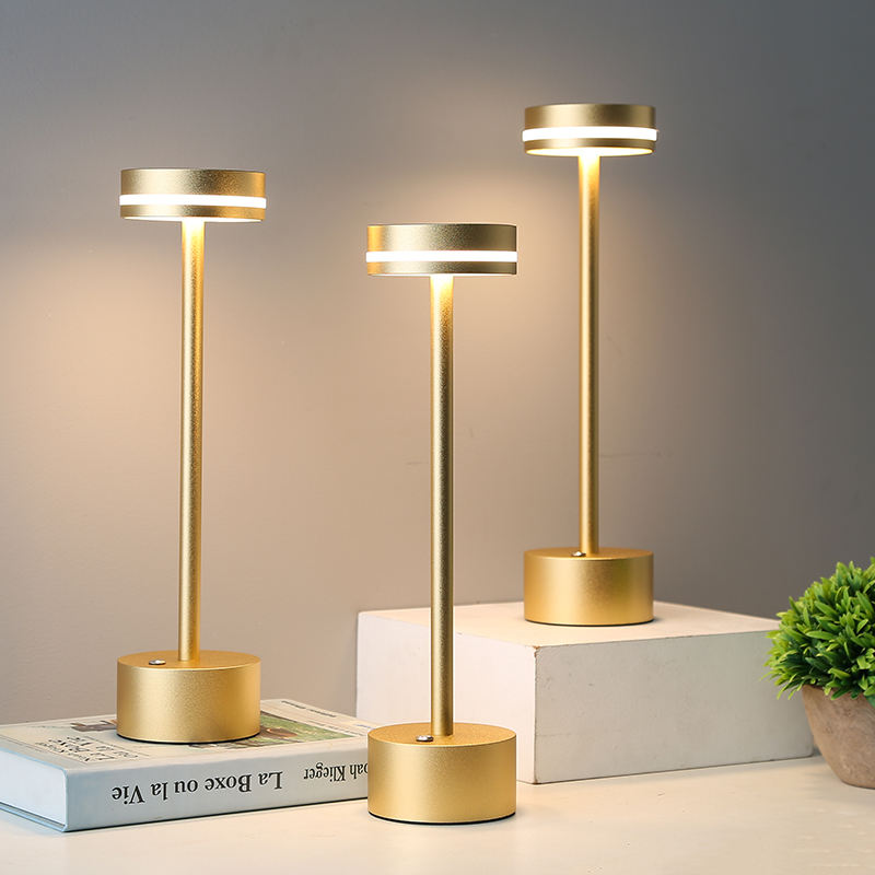 Modern Wireless LED Table Lamp – Dimmable Lighting for Indoor and Outdoor Atmosphere