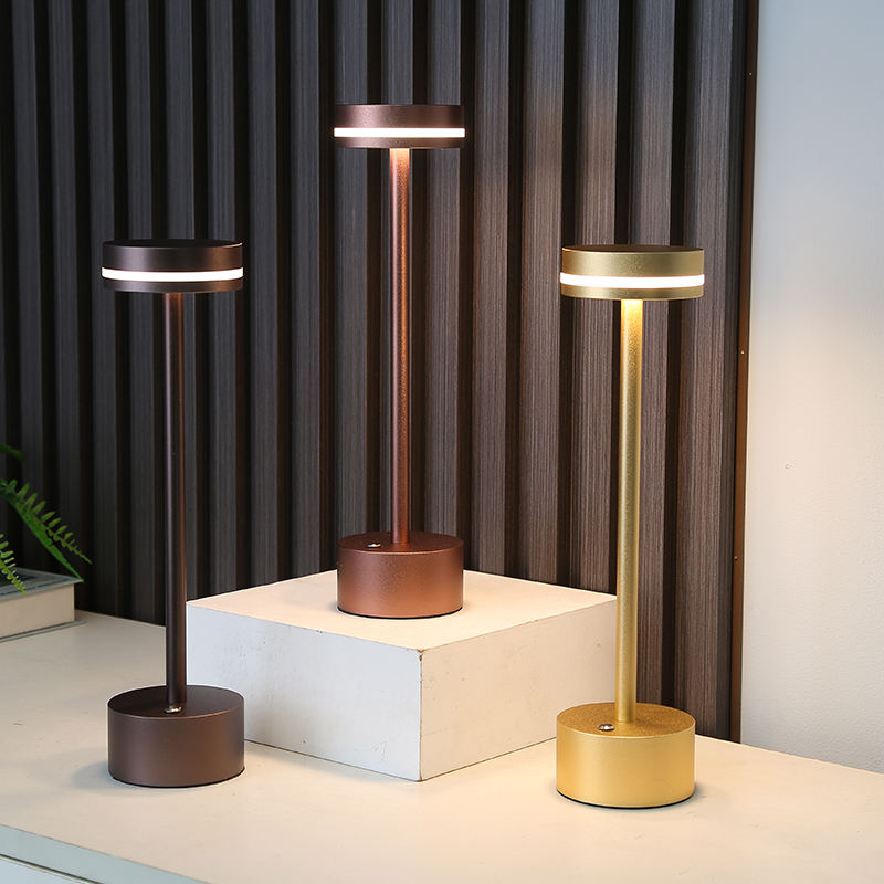 Modern Wireless LED Table Lamp – Dimmable Lighting for Indoor and Outdoor Atmosphere