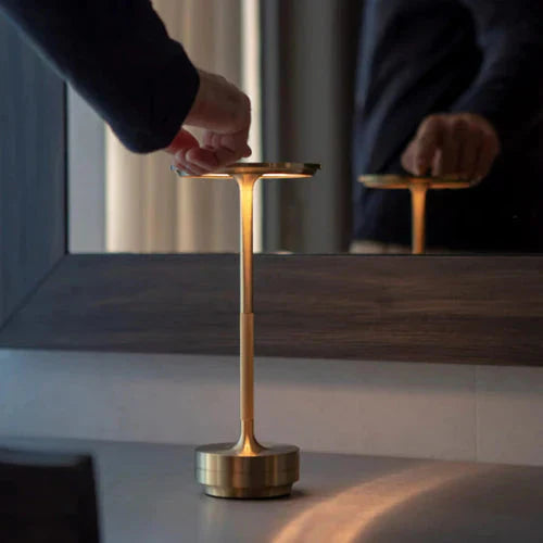 Wireless LED Table Lamp | Rechargeable & Dimmable Modern Lighting for Home & Office