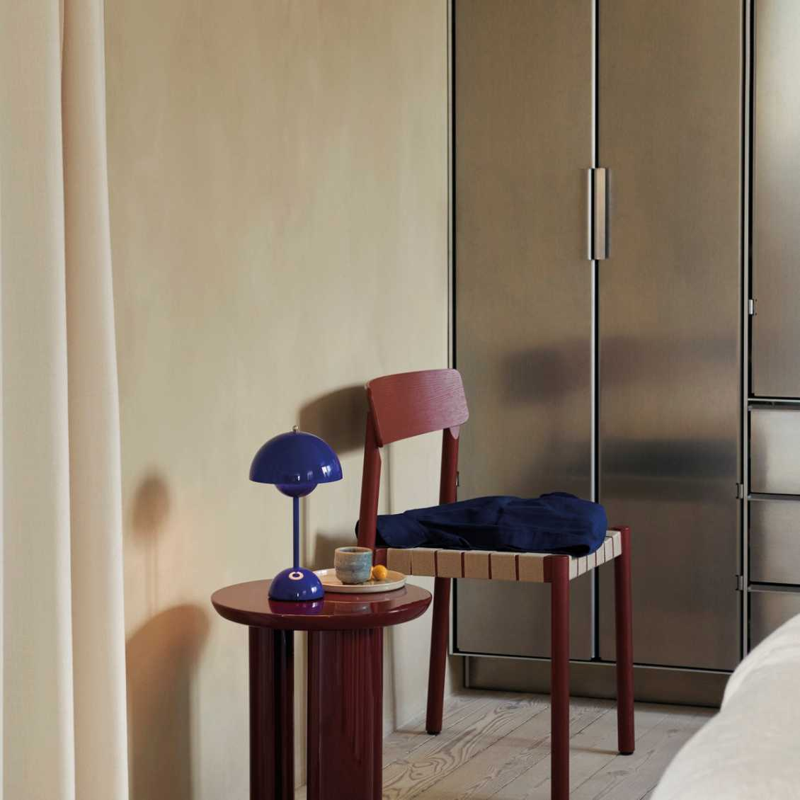 Solar LED Table Lamp | Warm Ambient Lighting for Cozy Interiors & Outdoor Evenings