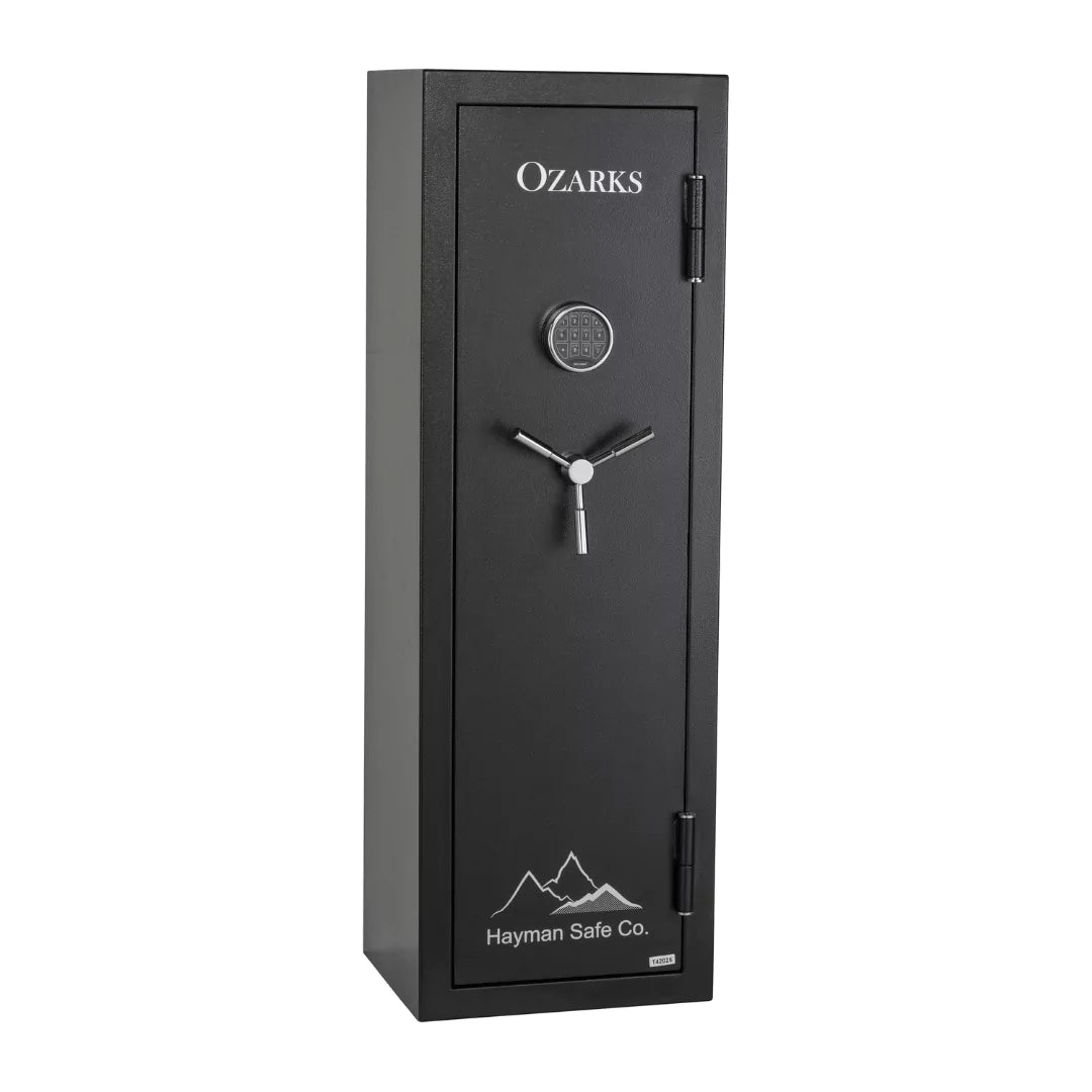 Hayman OZ-5518 Ozarks Gun Safe with the door closed
