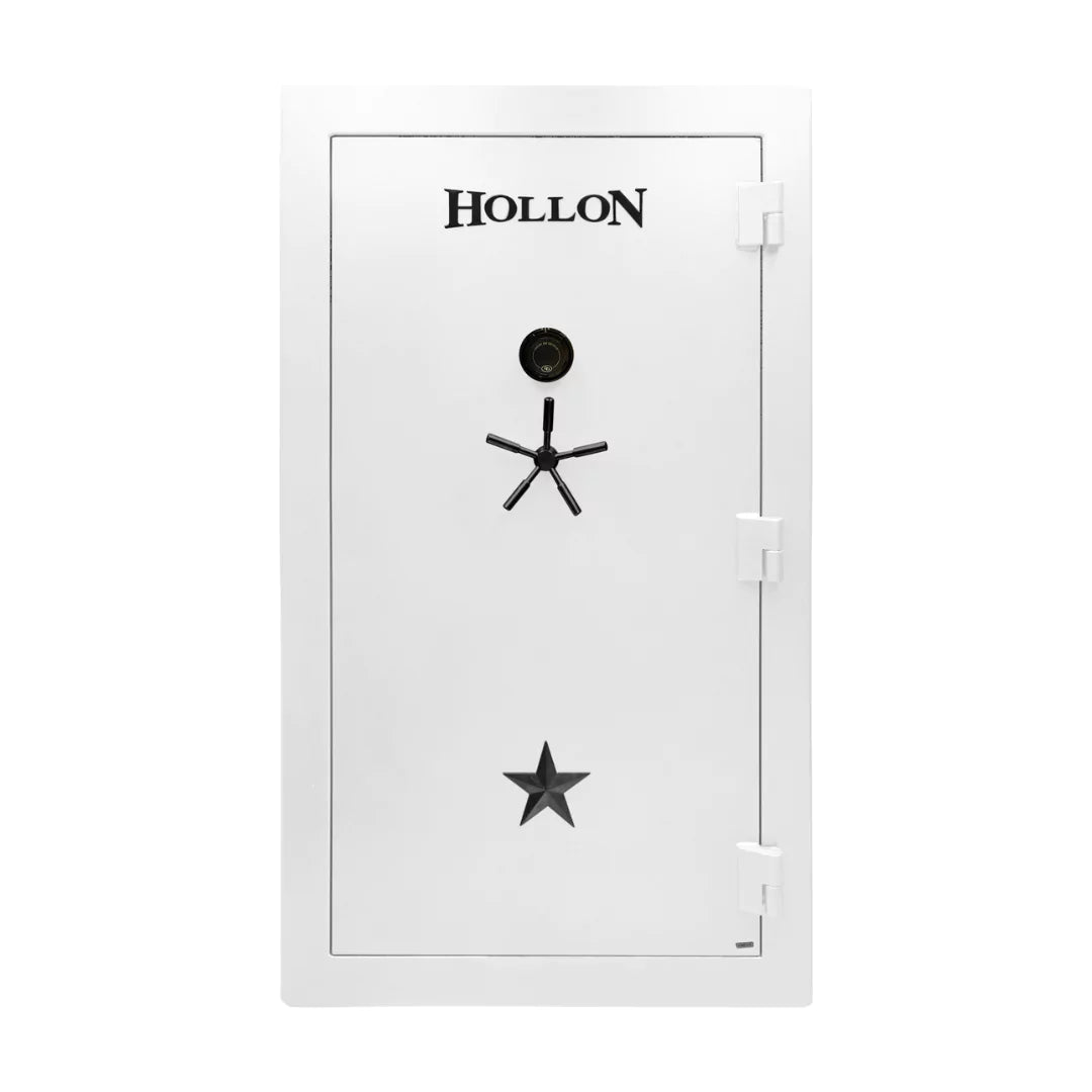 Hollon RG-42C WHITE Republic Gun Safe with the door closed