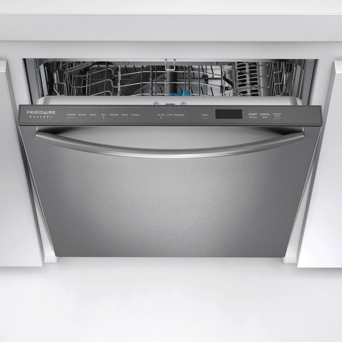 Frigidaire Gallery 24″ Dishwasher with CleanBoost, Stainless Steel