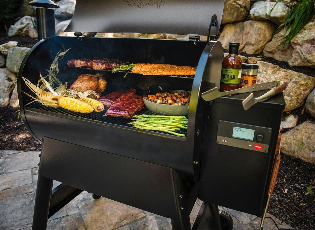 Traeger Black Pro 780 WiFi-Enabled Pellet Grill