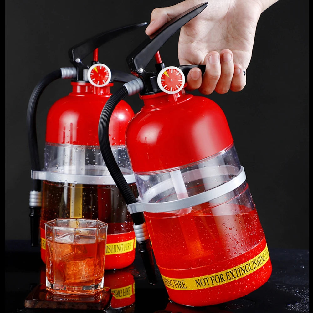 1.5L Fire Extinguisher Drink Dispenser – Unique Beverage Pourer for Parties, Durable Plastic, Eye-Catching Design 6