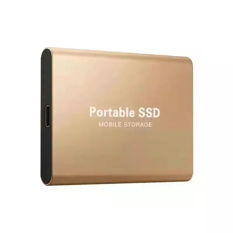 100GB Portable SSD External Hard Drive with USB-C and USB 3.1 – Compact and Shockproof Storage Solution 5