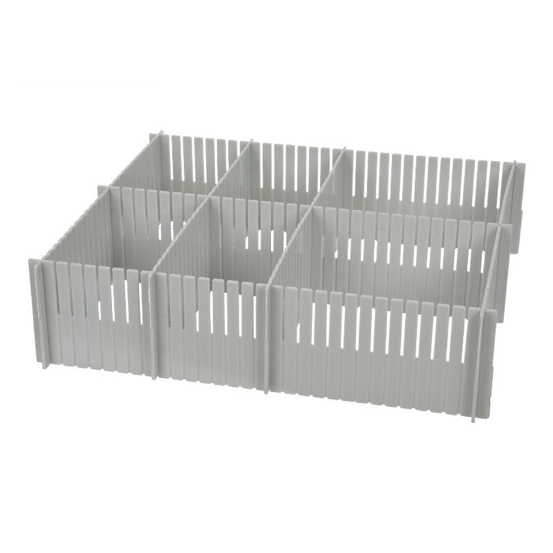 Gray organizer on a white background