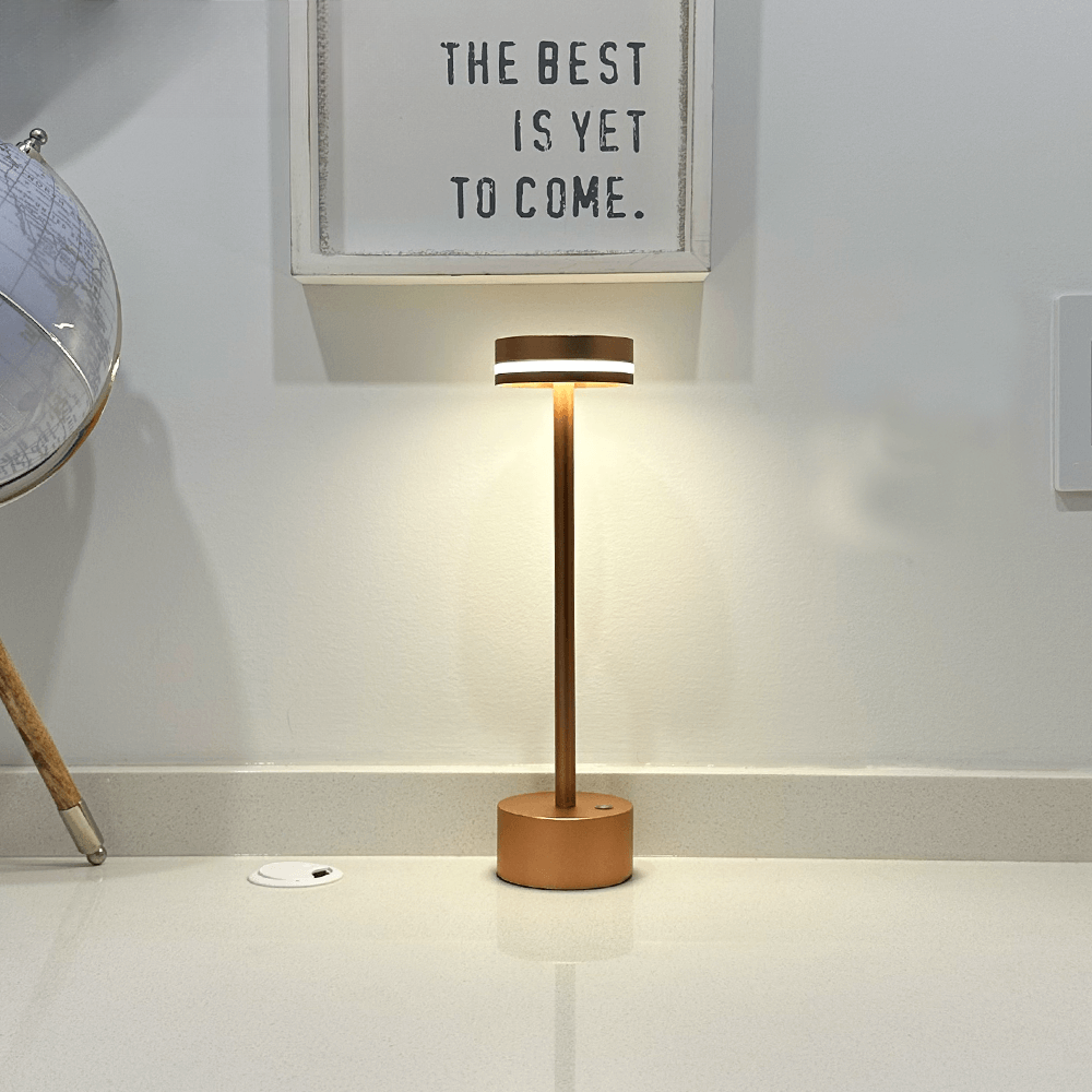 Modern Wireless LED Table Lamp – Dimmable Lighting for Indoor and Outdoor Atmosphere