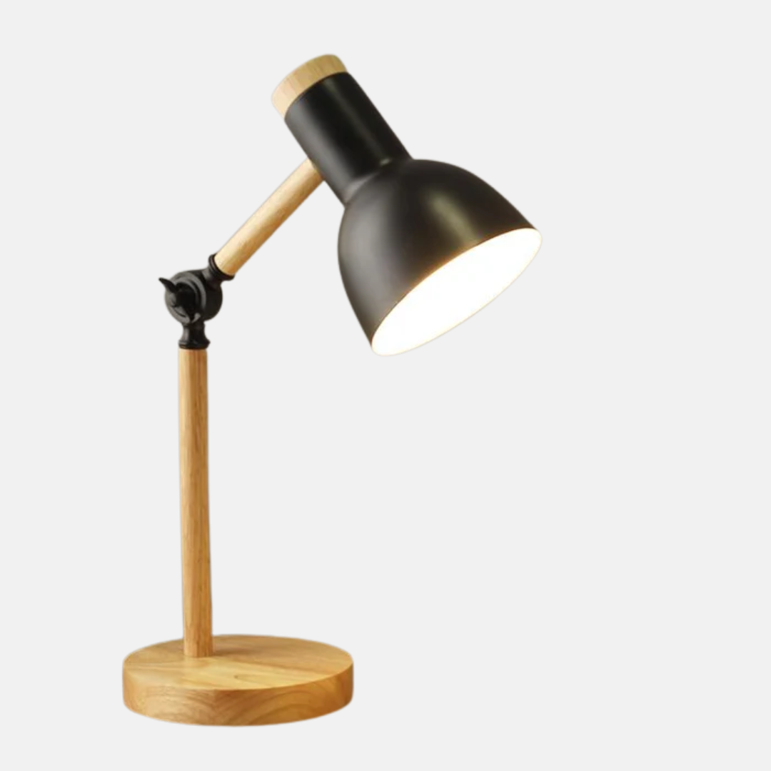 Scandinavian Wooden Desk Lamp