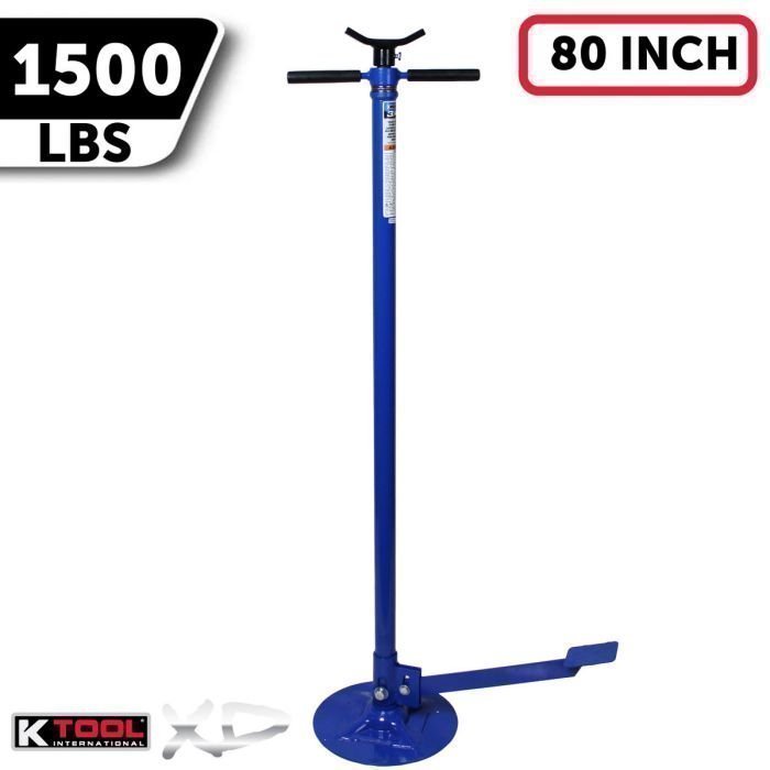 K Tool 3/4 Ton Under Hoist Jack Stand with Pedal