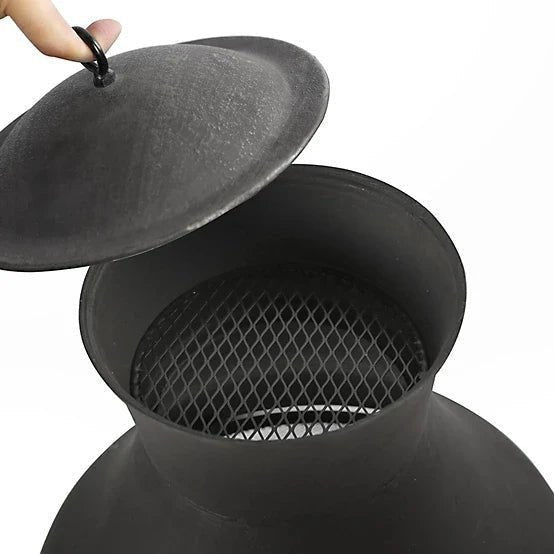 HeatMaxx 45 in. Outdoor Wood-Burning Chiminea