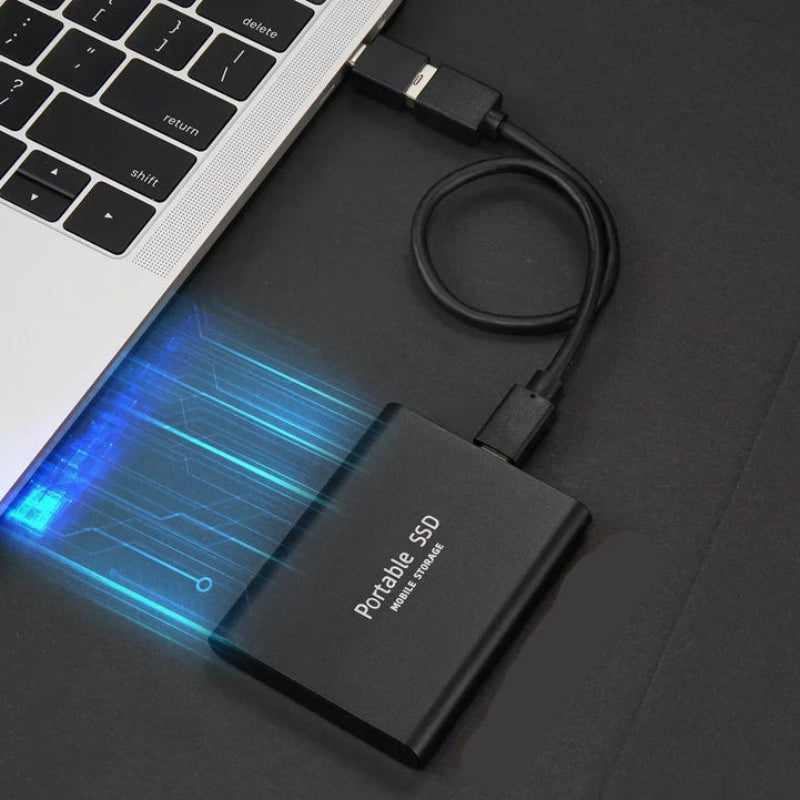 2TB Portable SSD External Hard Drive - Ultra Fast Data Transfer Up to 1000 MB/s, Shockproof Design for Windows, macOS, Android 3