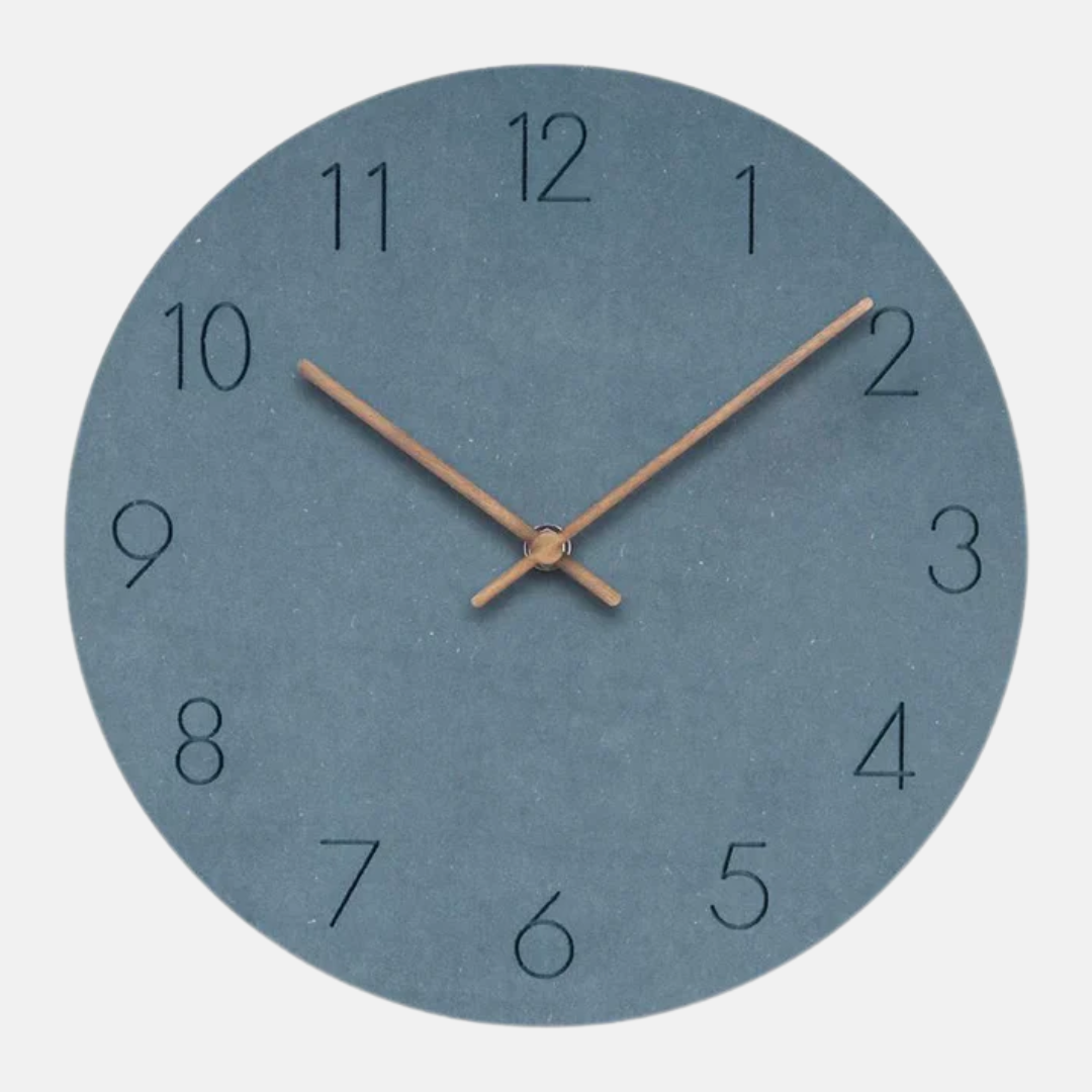 Minimalist Norwegian Wall Decoration Silent Clock 29 cm