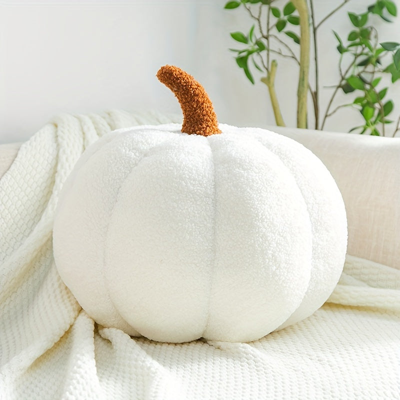 Cozy Pumpkin Cushion – Soft Plush Decorative Pillow for Fall, Halloween & Home Decor – Cute & Comfortable Accent