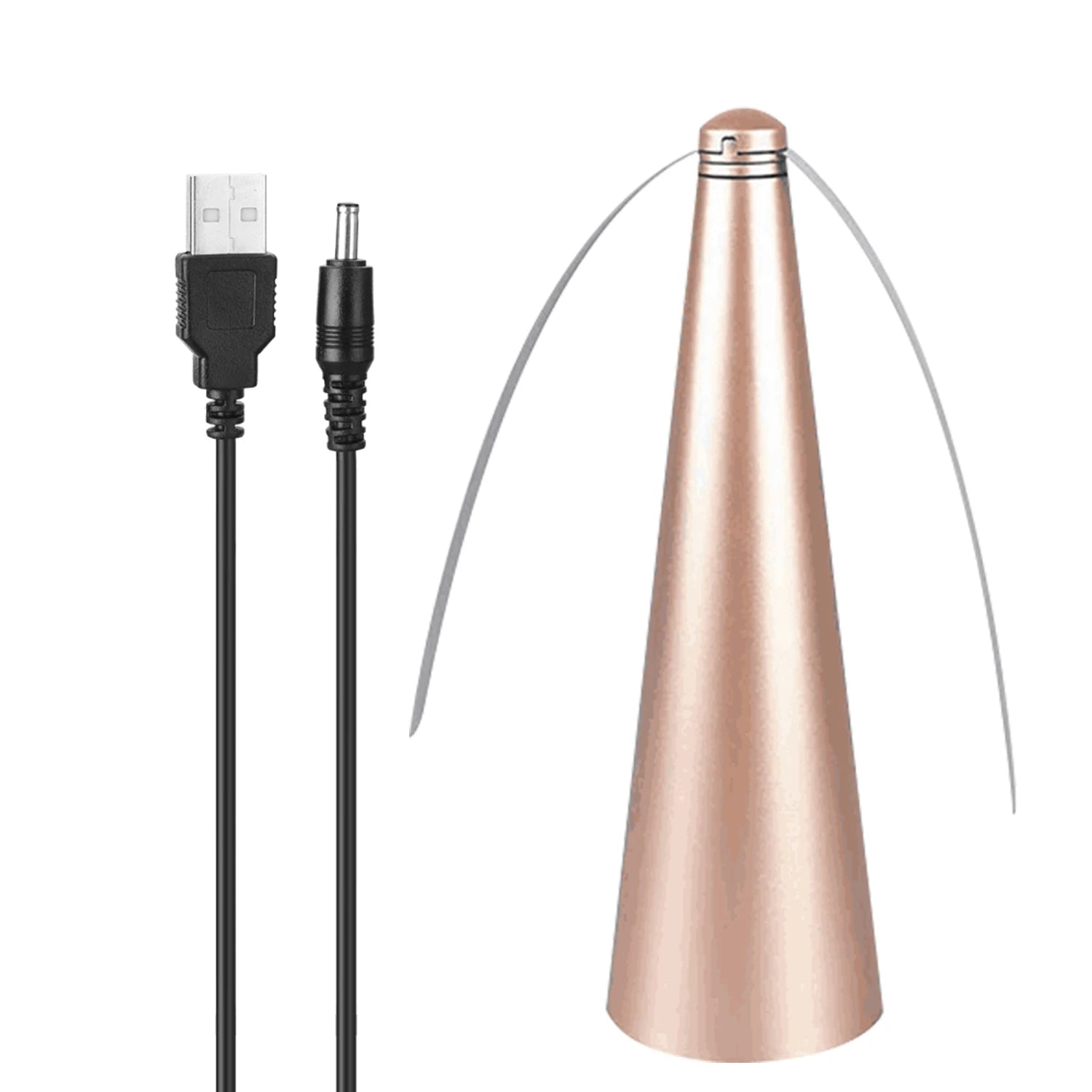 360° Rotating Insect Repellent Table Fan – Portable, Low Noise Outdoor Fan with Safety Features and USB Port 0