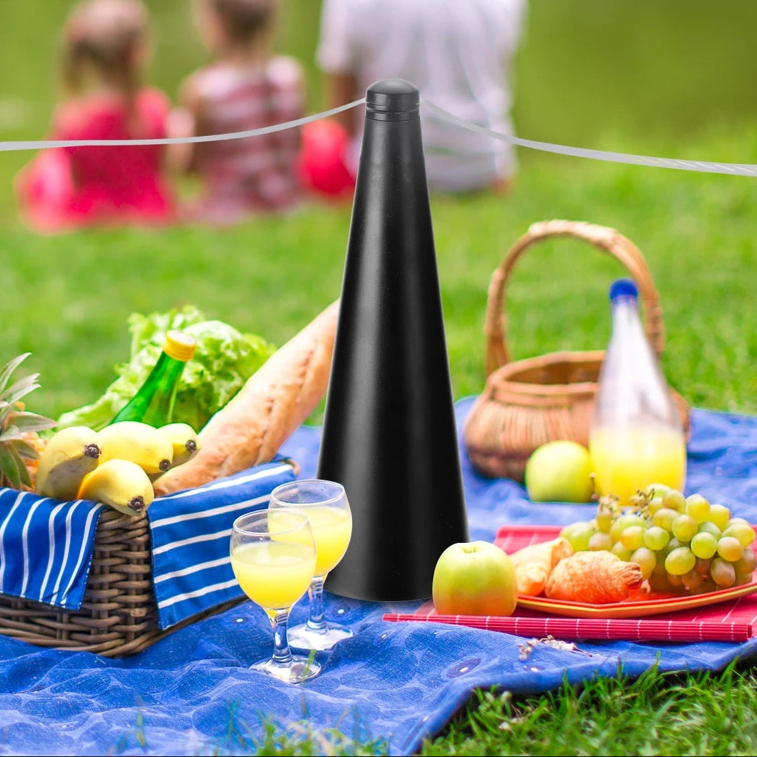 360° Rotating Insect Repellent Table Fan – Portable, Low Noise Outdoor Fan with Safety Features and USB Port 6