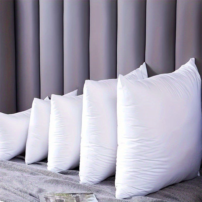 Soft and Fluffy Cushion Insert – White Pillow Core for Sofa, Bed & Home Decoration