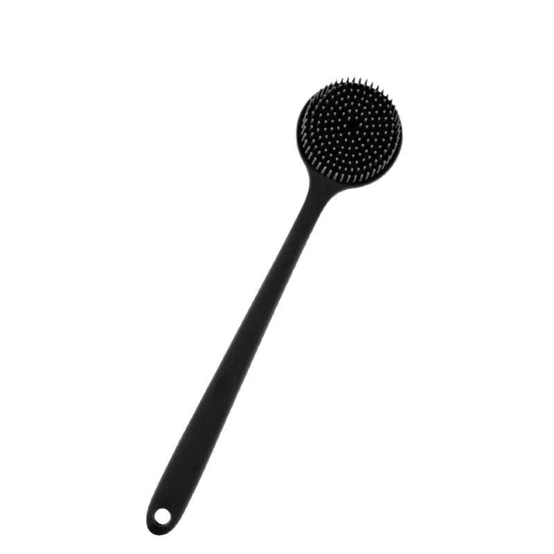 4-Piece Silicone Bathroom Brush Set for Easy and  Hygienic Cleaning 7