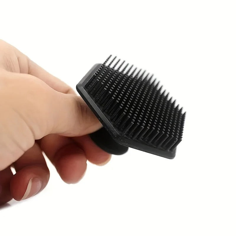 4-Piece Silicone Bathroom Brush Set for Easy and  Hygienic Cleaning 8