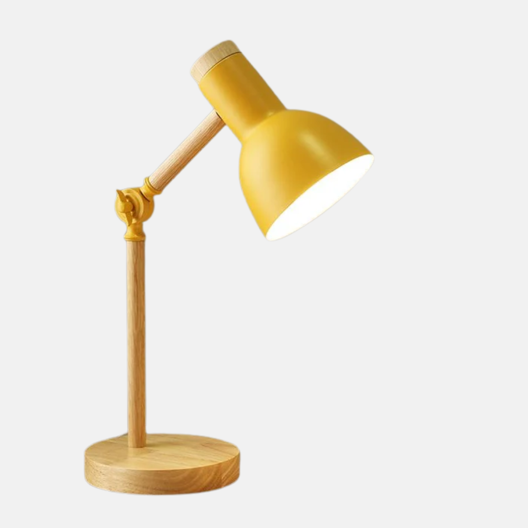 Scandinavian Wooden Desk Lamp