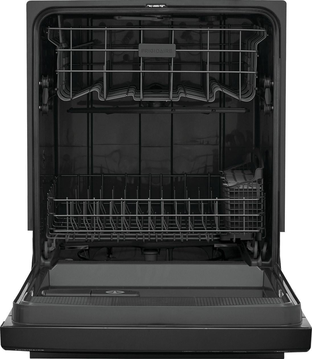 Frigidaire 24″ Built-In Dishwasher, Front Control, Black