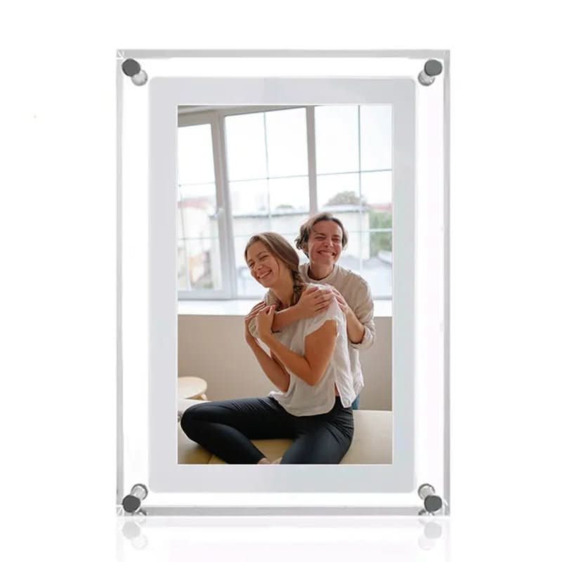 5/7 Inch Digital Photo Frame with IPS Display, 4GB Storage, Portable Electronic Picture Frame for Photos and Videos 2
