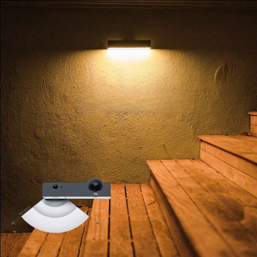 Solar Powered Wall Lights Outdoor with Motion Sensor – Customizable Brightness, Weatherproof Design, Ideal for Exterior Use 6