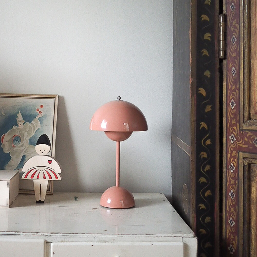 Solar LED Table Lamp | Warm Ambient Lighting for Cozy Interiors & Outdoor Evenings