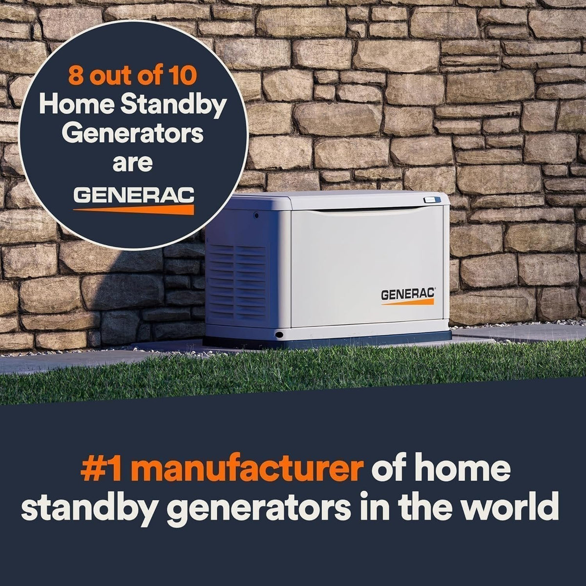 Generac 7210 24kW Air Cooled Guardian Series Home Standby Generator
