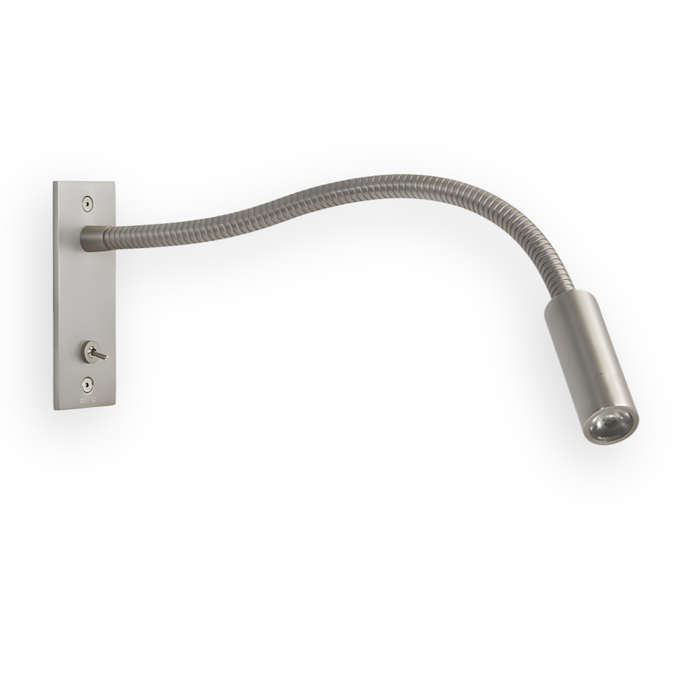 Adjustable Gooseneck Wall Light – Modern LED Wall Lamp with Flexible Arm for Reading and Task Lighting 11