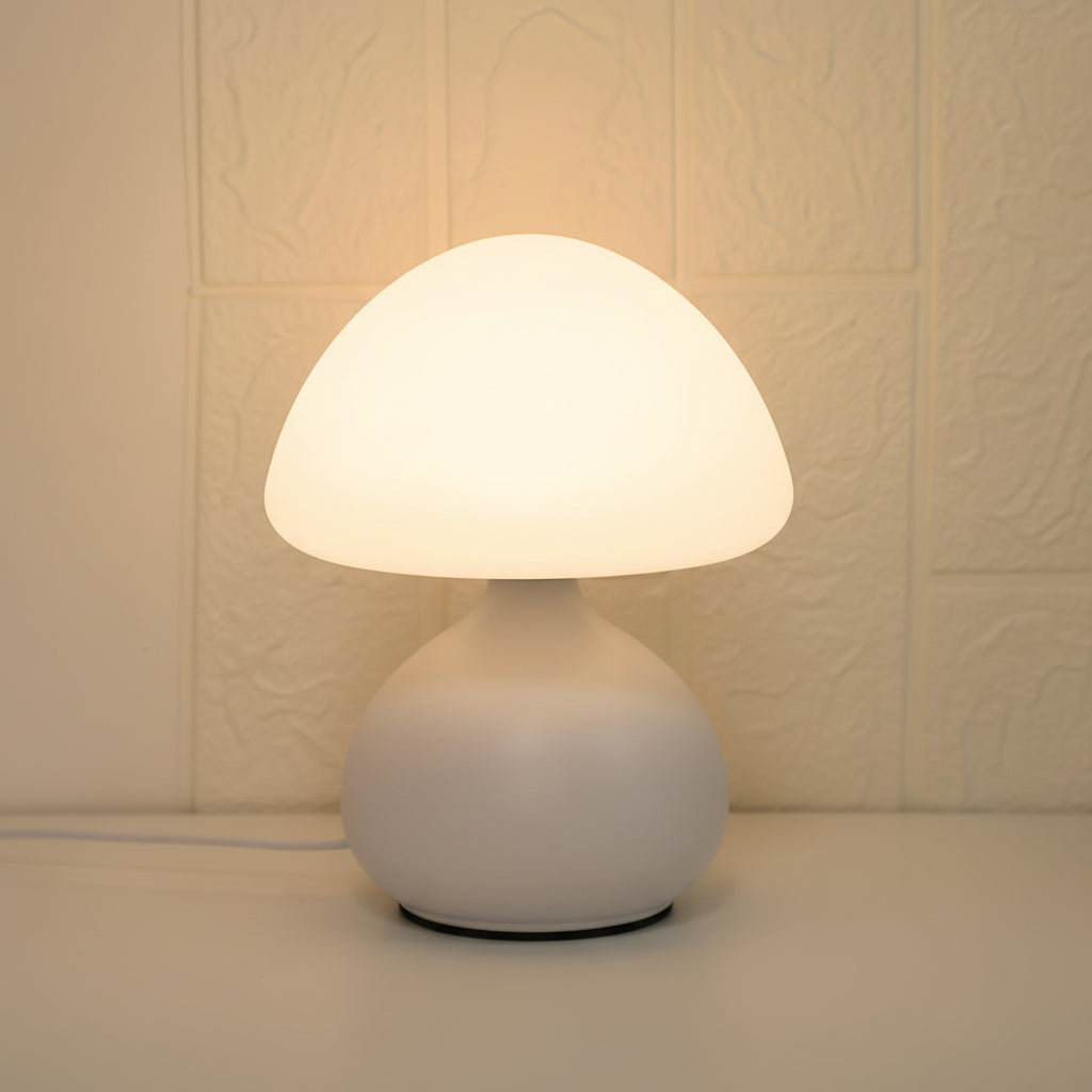Adjustable LED Mushroom Table Lamp with Three-Color Lighting – Modern Bedside and Living Room Lamp for Eye Protection 3