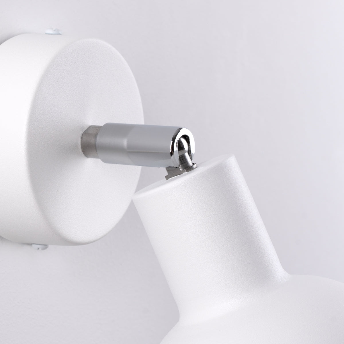 Adjustable White Bell Wall Light – Modern Minimalist Wall Lamp with Adjustable Shade for Living Rooms, Bedrooms, and Offices 5