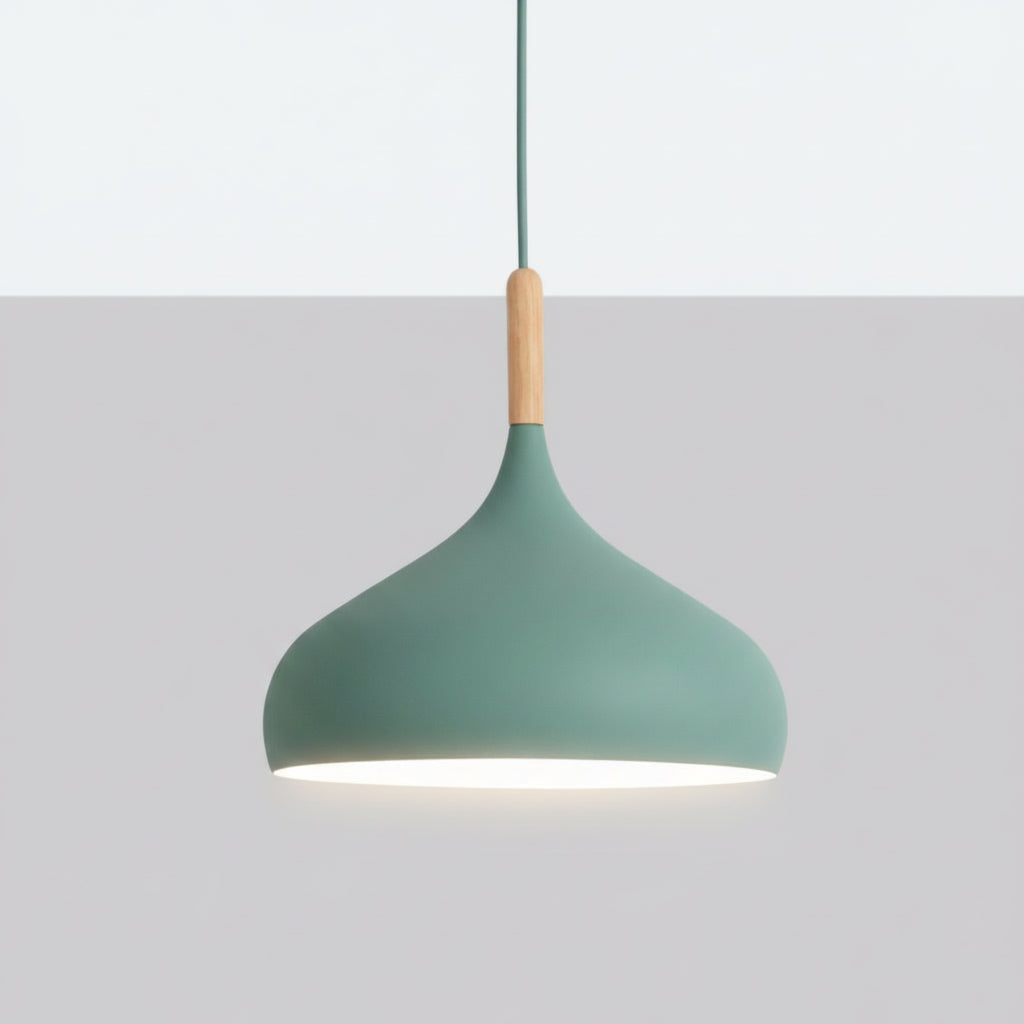 Black Pendant Light – Nordic Minimalist Design with Adjustable Height for Kitchen and Living Room, E27 LED Included 0