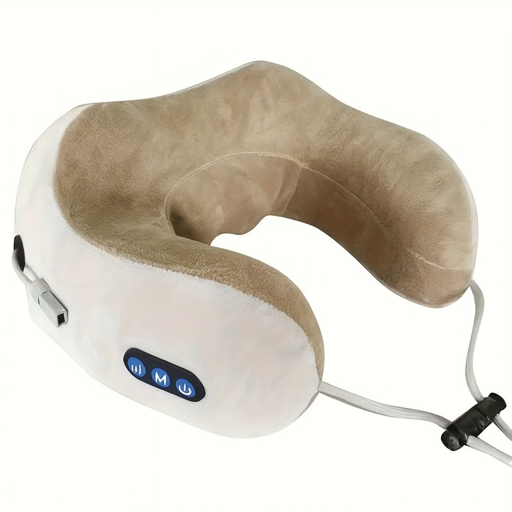 Multifunctional Cervical Massager – Portable Neck Support Pillow for Home & Travel