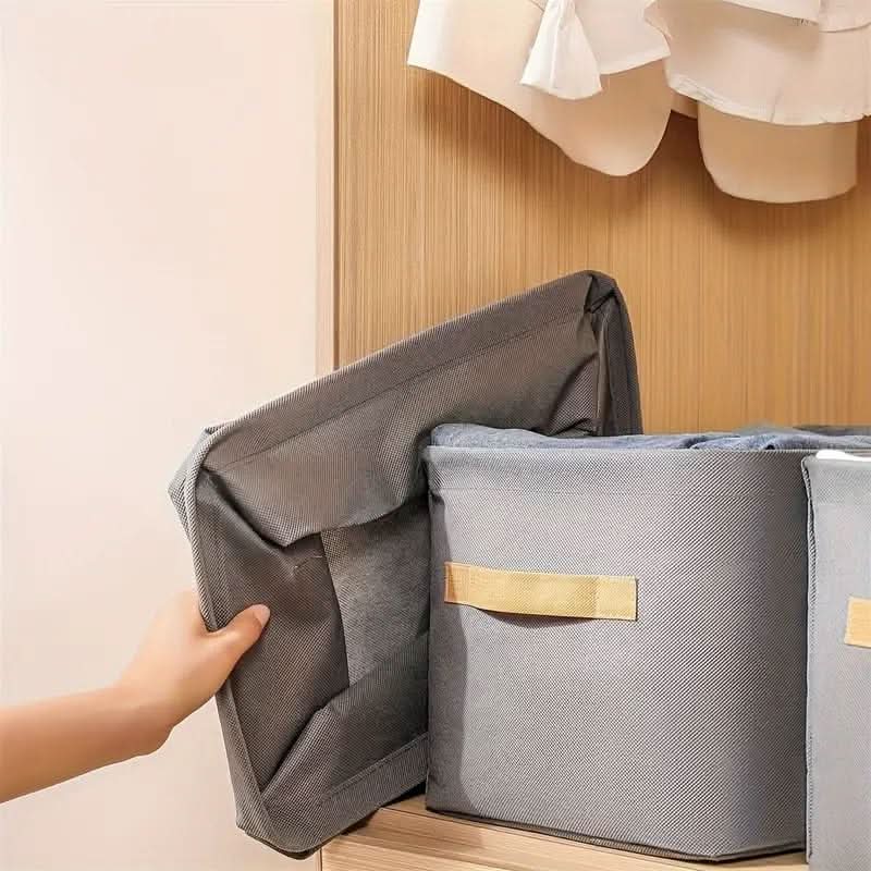 Compact Storage Box with Steel Frame – Foldable, Moisture Resistant Storage Container for Home Organization 2