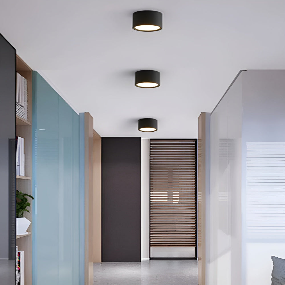 Contemporary LED Ceiling Light Fixture with Nordic Design – Soft Warm Illumination for Modern Spaces 6