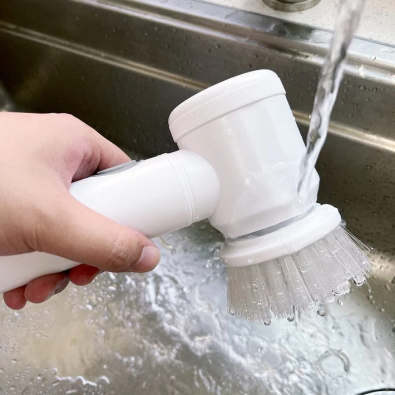 Cordless Electric Power Scrubber with Replaceable Brush Heads – Versatile Cleaning Brush for Grout, Tiles, and Appliances 6