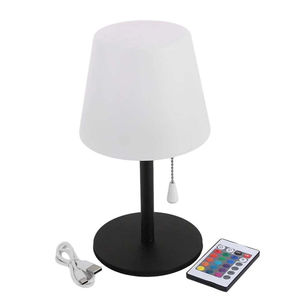 Cordless LED Desk Lamp with Adjustable Brightness – Rechargeable Table Lamp for Home Office and Study, Modern Design 4