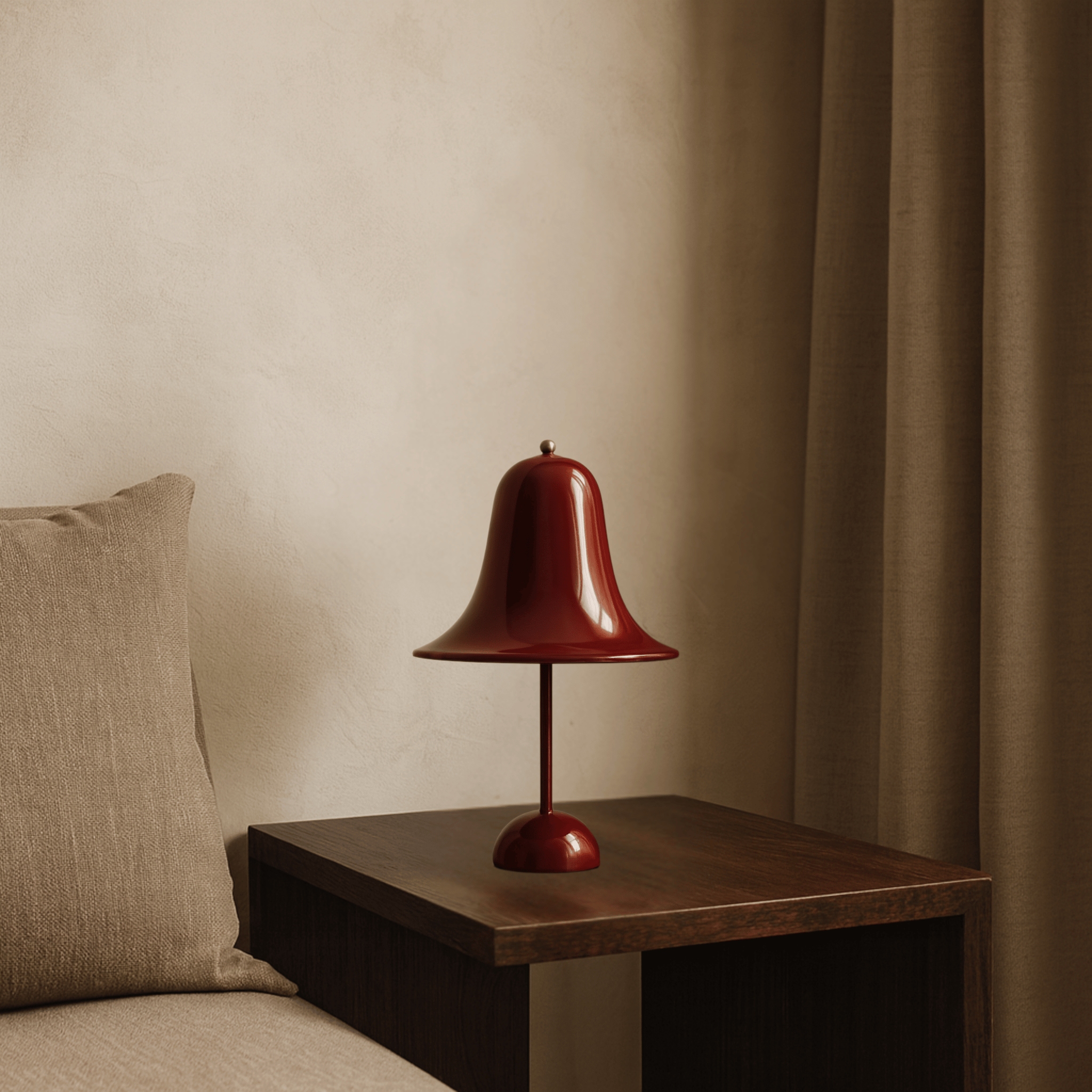 Cordless LED Touch Table Lamp with Dimming Control - Modern Rechargeable Bedside Lamp for Home and Office 0