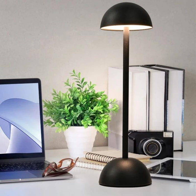 Cordless Nordic Minimalist Table Lamp with Customizable Lighting – Rechargeable Iron Design 3