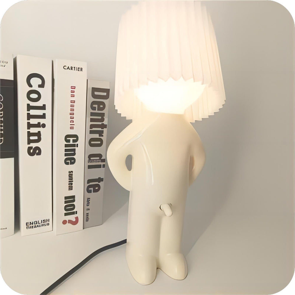Cute Table Lamp with Soft Ambient Light – Ideal Bedside Table Lamp for Bedrooms and Children's Rooms 4