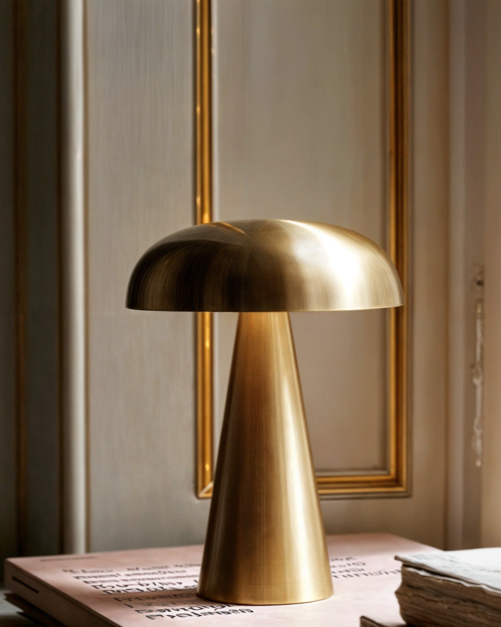 Dimmable Table Lamp with Rechargeable Battery – Cordless LED Indoor Lighting with Touch Control and 3 Light Intensities 3